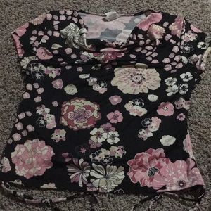 Vintage floral top